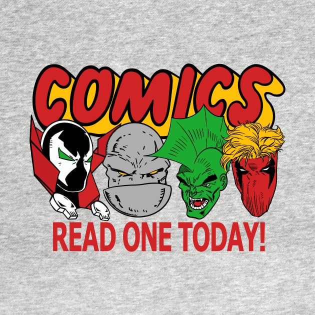 Comics Read One Today (Class of 1992 Edit.) by dumb stuff, fun stuff